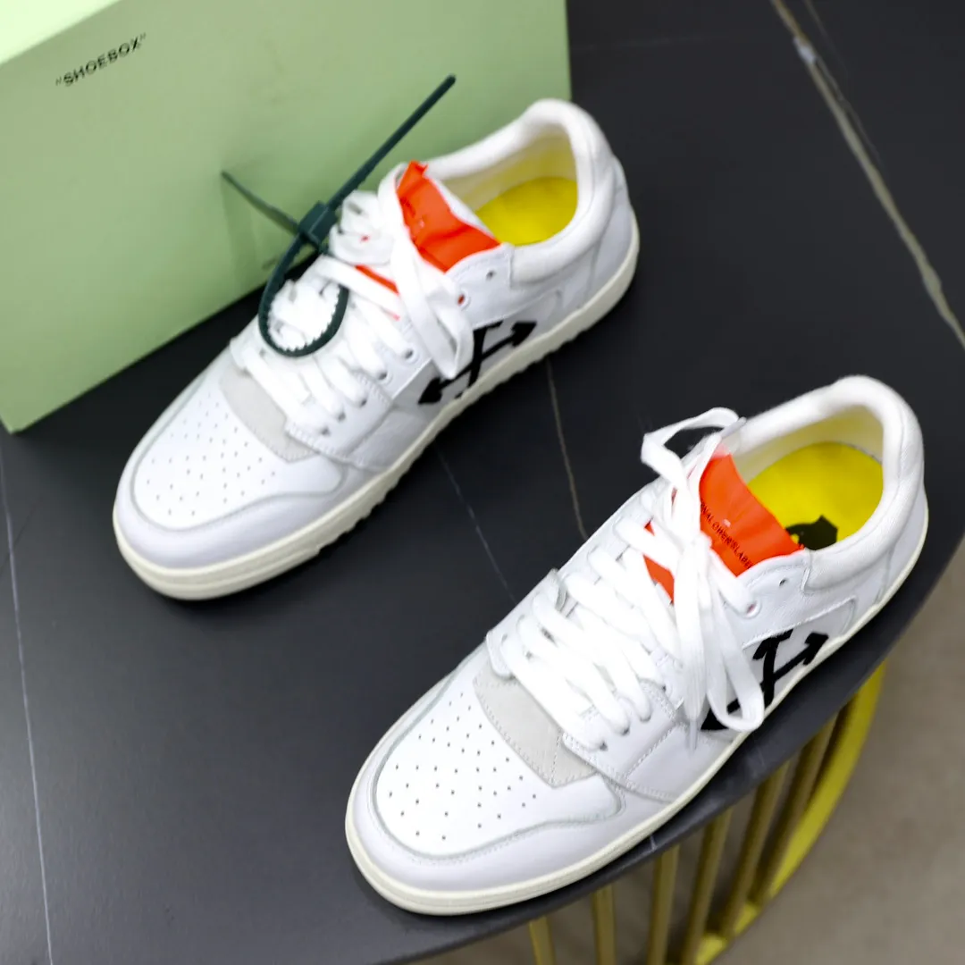 Men's shoes: 462💰💶【off-white】👫 Original one-to-one replica, high-end quality🥳The latest model has not been listed on the official website yet, the top version. Fabric: Imported original leather splicing Lining: Imported breathable mesh Outsole: Original rubber soft, light and wear-resistant Outsole Male 38-44 (customized for 45 and 46)